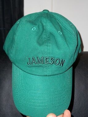 Jameson Irish Whiskey Everyday Cap Green 100% Cotton Embroidered Dad Hat O/S NWT